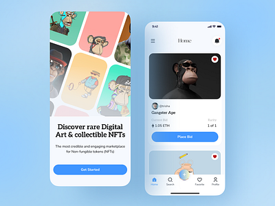 NFT Marketplace Mobile App