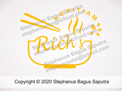 Logo Creator - Richs Kopitiam design graphic design logo vector