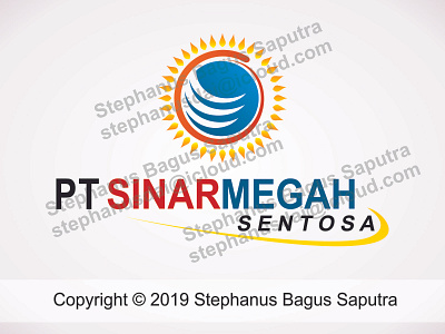 Logo Creator - PT Sinar Megah Sentosa design graphic design logo vector