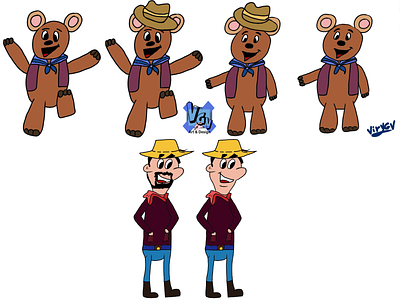 Line-Up of characters in a country world animation cartoon characterdesign design dibujodigital digitalart digitaldrawing illustration kids