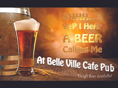 Dribbble beer time beer chill draft