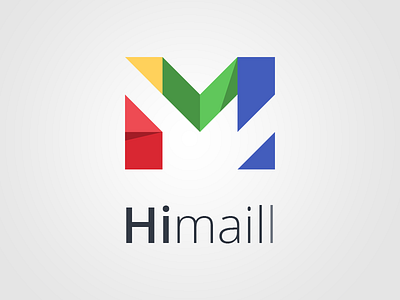 Himaill - Prototype logo blue flat green himaill light logo prototype red yellow