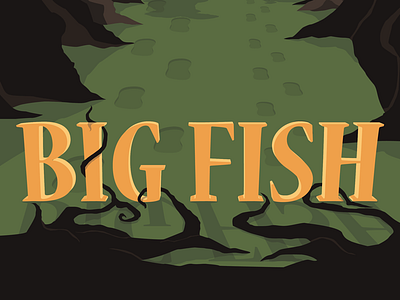Big Fish - Olly' style poster