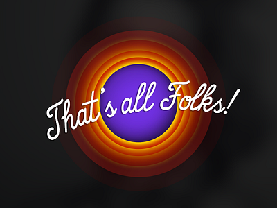 That's all Folks !