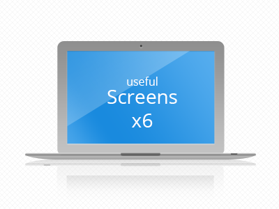 Useful monitors browser galaxy s3 iphone 4 macbook monitors new ipad screens ui white