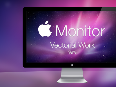 Apple Monitor - Free use apple black blue free imac monitor purple tech vectorial white