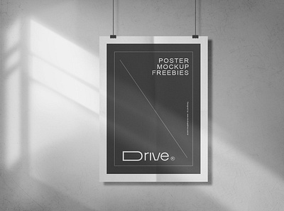 Mockup Poster Freebies board branding design folder freebie graphic design mockup photoshop poster presentation psd template