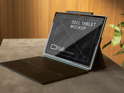 Tablet Dell Mockup Freebies