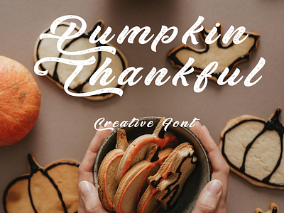 Pumpkin Thankful - Serif Font