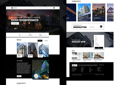 Real Estate Website awesome best design 2020 best ui design best ux design 2019 home page design realestate responsive typography ux ui