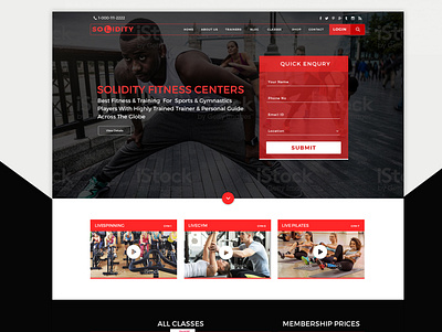 Gym Website awesome best design 2020 best ui design best ux body body making body making design 2019 exercises gym health solid body solid body ui