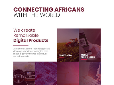 Connection Africa best design 2020 best ui best ui design best ux creative illustration fashion home page design typography ui ux ui