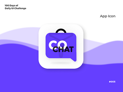 100 Days of UI - Day #005 (App Icon) adobe xd app app design branding dailyui design figma graphic design icon illustration logo mobile app ui
