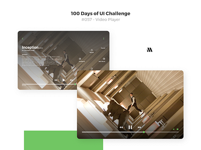 100 Days of UI - Day #057 (Video Player)