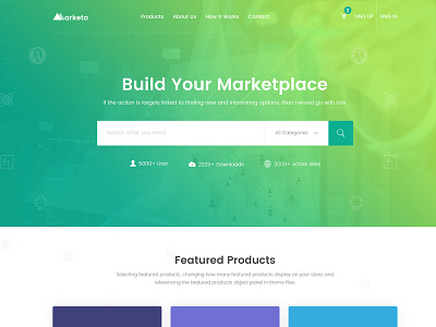 Marketoi - HTML Template For Digital Product Marketplace