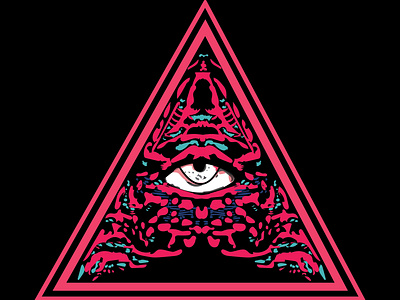Illuminati Illustration branding graphic design logo motion graphics