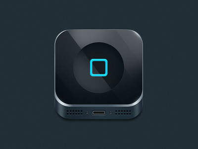 iPhone home icon button home icon inspiration iphone photoshop