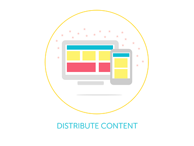 Distribute Content content create icon pencil subscribe subscription distribute