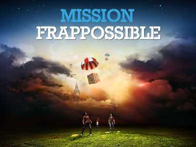 Mission Frappossible black cgi design facebook frappe fullscreen george lyras grass interface london lyras microsite mission photography player product site sky stars student texture visual web