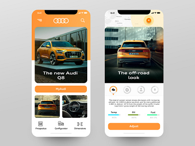 Audi Q8 Mobile App