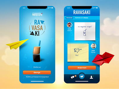 NESCAFÉ RAVASAKI mobile app & microsite