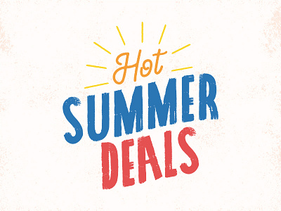 Hot Summer Deals chewy email summer type