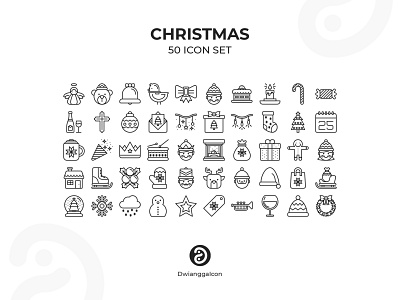 Christmas Icon Set flat icon