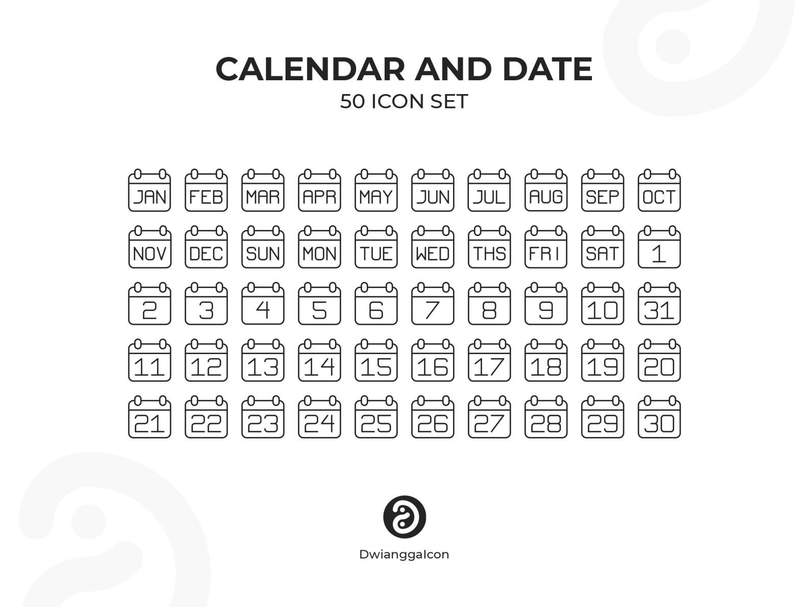 calendar-and-date-icon-set-by-dwiangga-icon-on-dribbble