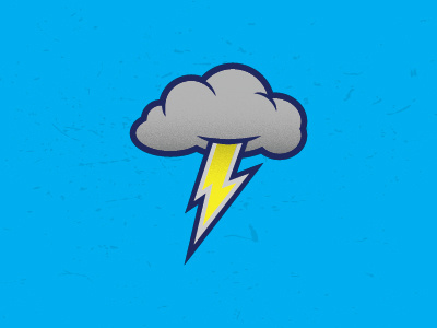 Lightning Bolt Lightning Bolt blue bolt cloud simple fun illustration lightning lightning bolt quick