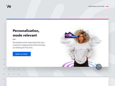 Personalisation web graphic customer experience ecommerce experience graphic graphic design online personalisation retail web web design