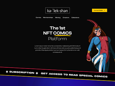 Kelekshen | NFT Comics Platform