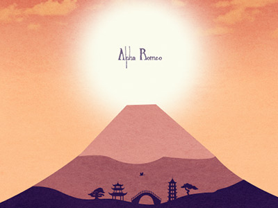 DJ Alpha Romeo - Japan Tour Promo alpha dj flat flyer japan party promo romeo tour