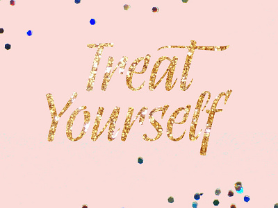 Day 4 - Treat yourself experiment typography
