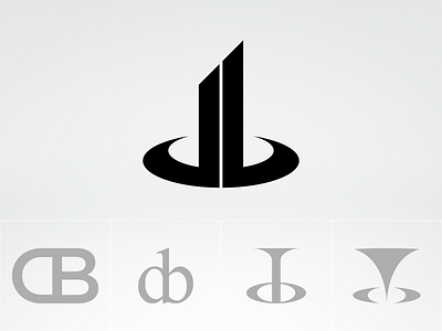 DB Logo Evolution branding logo