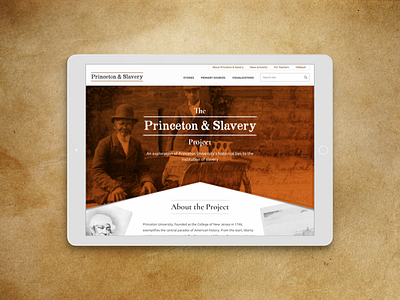 Princeton & Slavery Website