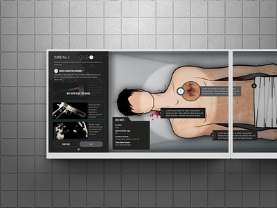 Death Investigation Virtual Autopsy Exhibit autopsy exhibit interactive museum