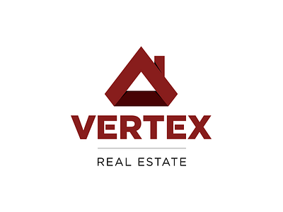 Vertex Real Estate Logo brand logo real estate