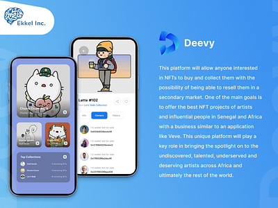 Deevy Mobile NFT Marketplace