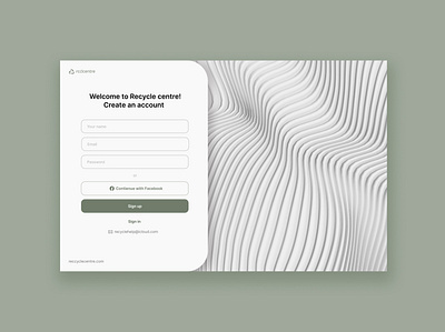 UI sign up page 3d branding dailyui figma prototype design graphic design logo typography ui ux webdesign