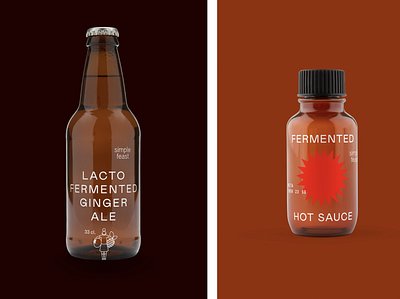 Simple Feast Essentials packaging branding packaging