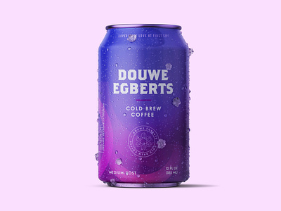 Douwe Egberts Coffee beverage brading brand design brand designer branding can cans coffe coffee coffeelabel cold brew coldbrew design drink drinks illustraion label label design tin