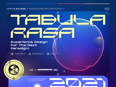 TABULA RASA 3d cinema 4d concept design look and feel promo tabula rasa typo ui user interface web