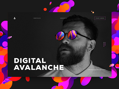 Codename: Digital Avalanche avalanche colors digital forms promo screen sponge