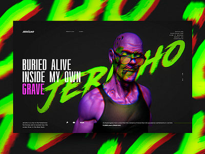 Jericho as i lay dying digital promo screen web zombie