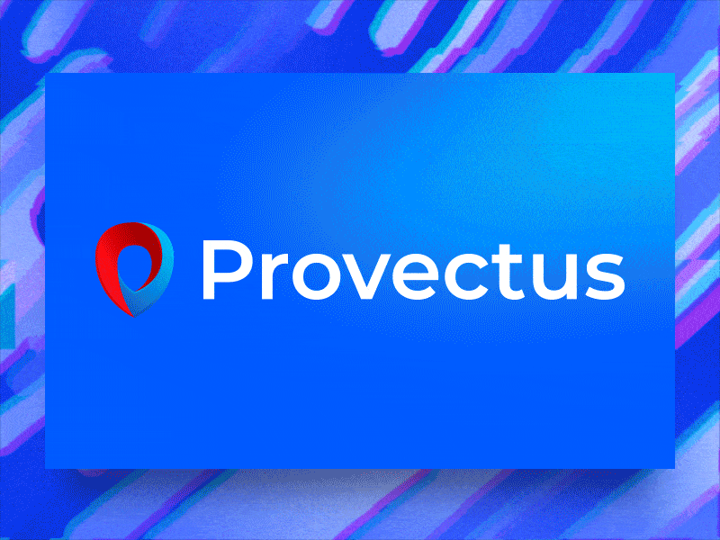 Provectus logo concept advanced solutions concept design identity logo new promo provectus