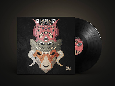 Spotovsky - One Week artwork electronic embient music sound vinyl