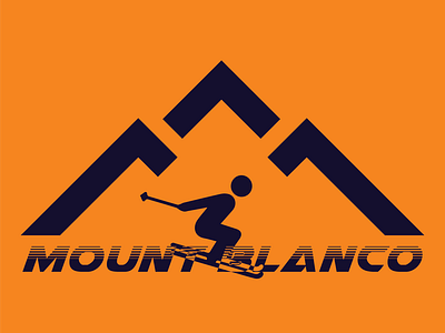 Ski Mountain Logo