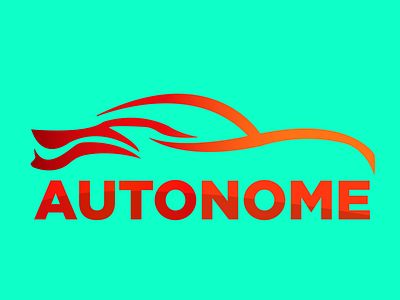 Driverless Car Logo amazing app branding creative design graphic design illustration logo minimalist typography ui ux vector