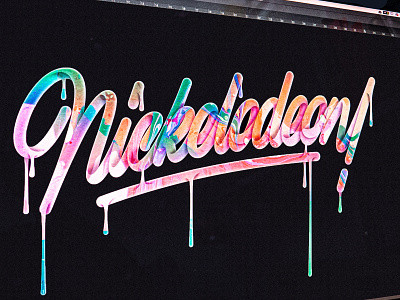 Nickelodeon branding design graphic illustration lettering logo type typo typography vector