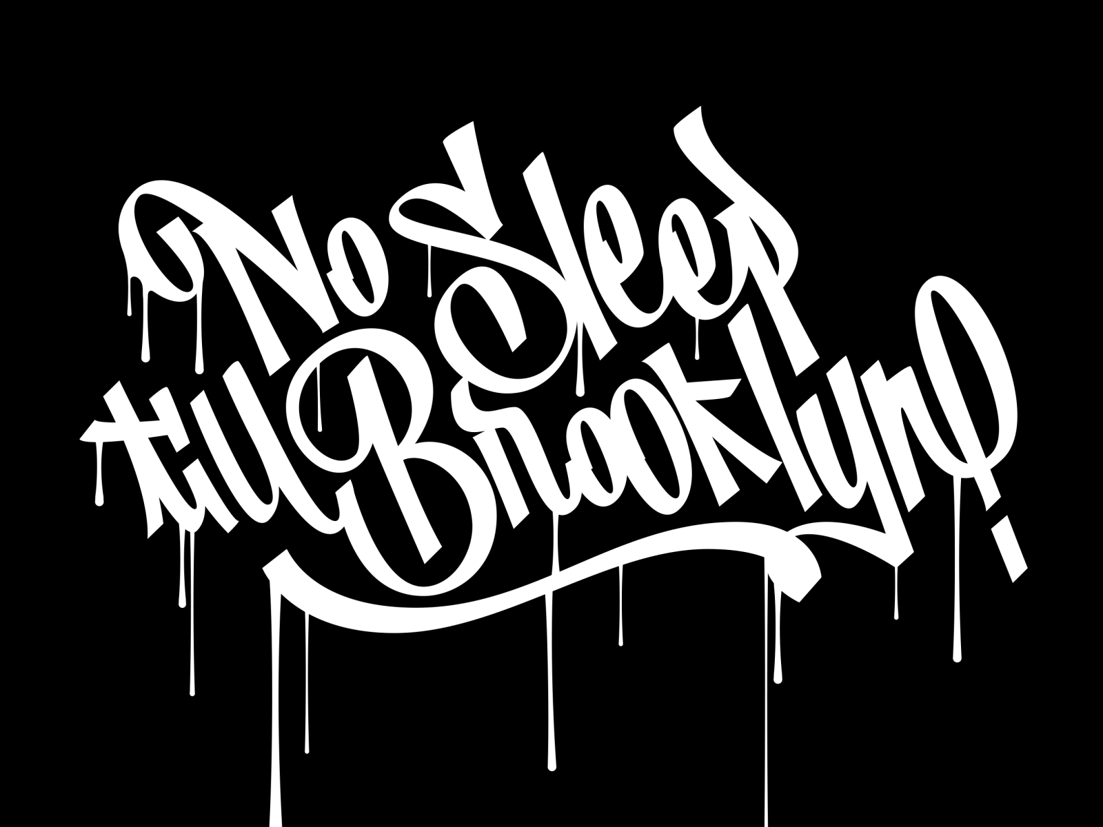 No Sleep Till Brooklyn by Ianis Soteras on Dribbble